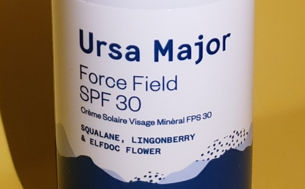 Ursa Major Force Field Skincare SPF 30 moisturizer for face